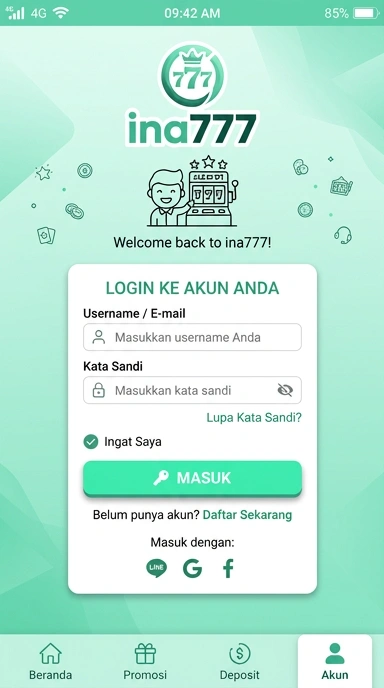 Masuk ke Akun ina777 dengan Mudah dan Aman